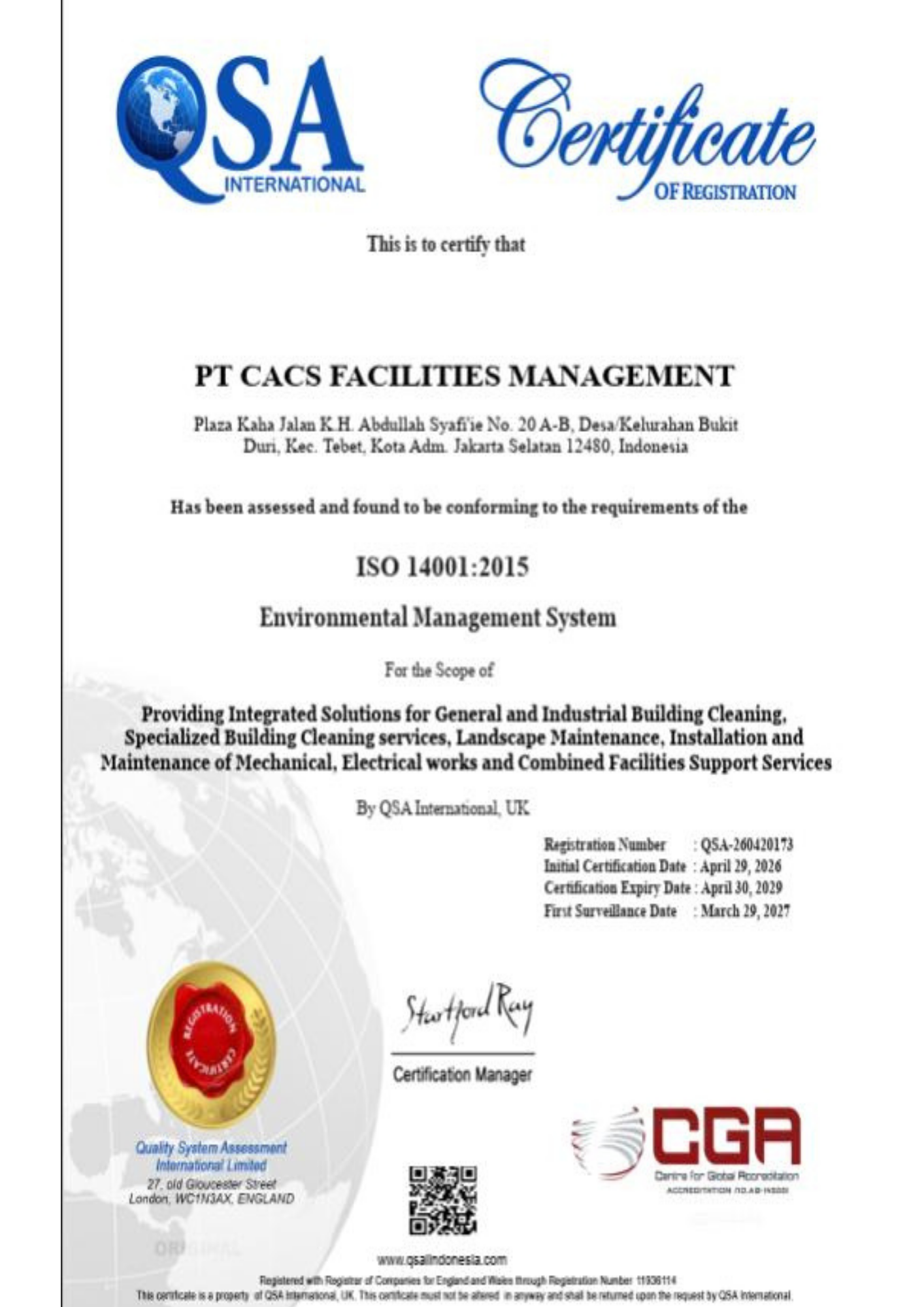 ISO 14001:2015